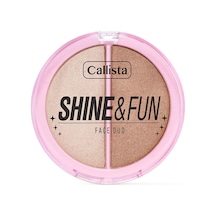 Callista & Fun Face Duo 100 Sparkle Crew Allık & Aydınlatıcı Paleti