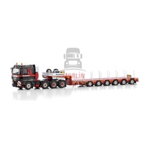 1/50 - Mammoet Man Tgx Xlx Euro 6c Facelıft 8x4 Manoovr 6 Axle - Lowbed