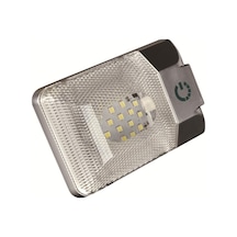 D4376s Dc11-18v 3.6w 6000-6500k Ip50 24leds Smd-5050 Deniz Rv Kısılabilir Led Dome Işık Tavan Lambası, Dokunmatik Kontrollü