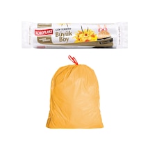 Koroplast Vanilya Kokulu Büzgülü Büyük Boy Çöp Torbası 10'lu 65x7