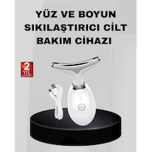 Kablosuz Şarjlı Yüz Sıkılaştırıcı Cihaz Ems Mikro Akım Anti-aging Aleti Çokrenkli