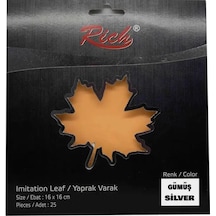 Rich Yaprak Varak Gümüş Ypv-025-002