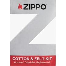 Zippo Yedek Pamuk Ve Keçe Seti 122112 Beyaz