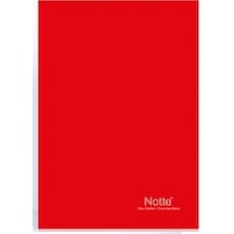 Notte Dikişli 120 Yaprak Karton Kap. Kareli Aa4 Defter Kırmızı