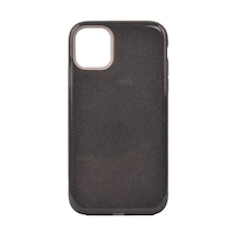 Apple Uyumlu iPhone 11 Pro Max Kılıf Zore Shining Silikon-Siyah