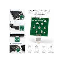 İphone Şarj Soketi Ve Lightning Dock Flex Test Kartı 0