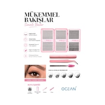 Takma Kirpik Seti, 960 Adet Kirpik, Kirpik Cımbızı, Eyeliner Yapıştırıcı 10d-20d-30d-40d