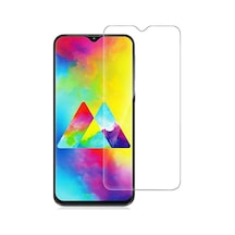 Samsung Uyumlu Galaxy M20 Kırılmaz Ekran Koruyucu Temperli Cam