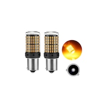 Sinyal Ampulü 144 Led Py21 Turuncu Tak Kullan Ürün Arıza Işığı