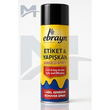 Ebrayn Etiket Ve Yapışkan Sökücü Aerosol 500 Ml Sprey Hızlı Ve Et