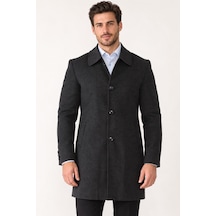 Plt9364 Dewberry Erkek Palto-antrasit