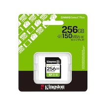 Kingston Sds3-256gb 256gb Sdxc Canvas Select Plus Gen3 150mb-s C10 Uhs-ı U1 V10 Hafıza Kartı Kdo