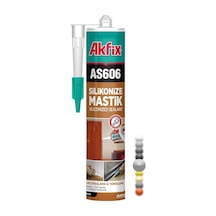As606 Silikonize Akrilik Mastik 500gr Gri
