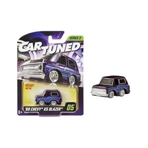Mga Entertaintment Cartuned S3 1969 Chevy K5 Blazer - Mor Lowrider Araba