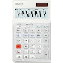 Casio JE-12E-WE 12 Haneli Masaüstü Hesap Makinesi