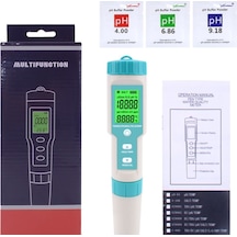 7in1 PH/TDS/EC/ORP/Deniz Suyu Ağırlık/Tuzluluk/Sıcaklık PH Ölçer