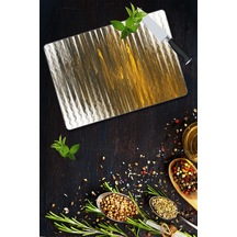 Art Desenli Cam Kesme Tahtası 30 Cm X 40 Cm