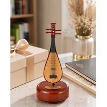 Dekoratif Müzik Kutusu Enstrüman Figürlü Melodi Çalan