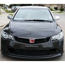 Honda Civic 2011-2012 Fd6 Kırmızı H Ön Panjur Logosu