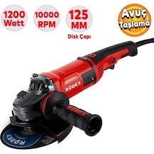Rodex RDX1120 1200 W 125 MM Elektrikli Avuç Taşlama