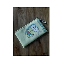 Sanrio Karakterleri Keroppi Desenli Tasarım Kalaemlik - Cüzdan Diğer