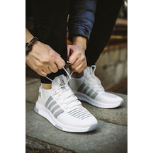 Ald Şerit Detaylı Kalın Taban Erkek Sneaker