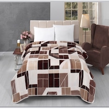 Mink Battaniye Lacasa 1098 Kahve Çift Kişilik Kahverengi