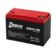 Orbus 12v 130ah Çekiş Aküsü Golf Elektrikli Araç Temizlik Makinesi Orb12-130
