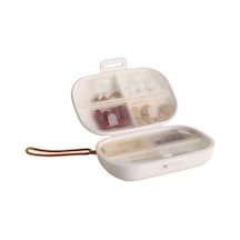 7 Bölmeli İlaç Kutusu - Beyaz