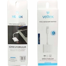 TYPE-C Hafıza Kart Okuyucu Veltex VTX-509