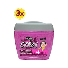 Hobby Crazy Islak Sert Saç Jölesi 3 x 700 ML