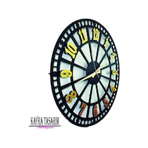 KAYRA TASARIM ATÖLYESİ AHŞAP RUSTİK LATİN GOLD(70X70cm) Diğer