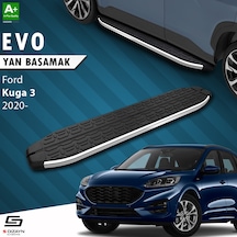 S-dizayn Ford Kuga 3 Evo Krom Yan Basamak 183 Cm 2020 Üzeri
