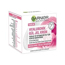 Hyaluronik Gül Jel Krem Parlak Ve Yatışmış Bir Cilt İçin Günlük Bakım Kremi 50 Ml