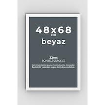 Puzzle Çerçevesi 22 Mm 48x68 Cm 1000 Lik 1000 Parça Beyaz