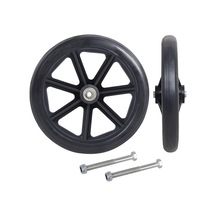 Suntek 2x Ön Tekerlek 8 Inç Tekerlekli Sandalyeler Için Siyah