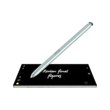Rogfer Galaxy Uyumlu Note20 / 20 Ultra / Note 10 / Note 10 Plus İçin Kapasitif Dokunmatik Ekran Stylus Kalemi Bebek Mavisi