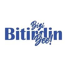 Bizi Bitirdin Bee Oto Sticker 17x17 Cm Mavi