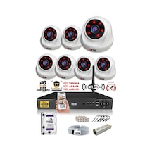 IDS D-2026HD-SET7-1TB 7 Kameralı 1080P Full HD 5 MP Sony Lensli Kamera Seti - 2026