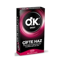 Okey Prezervatif Çifte Haz 10'lu - 7 Adet Tarı