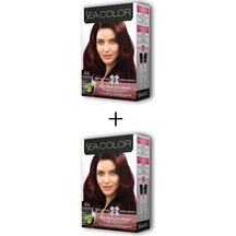2x2 Tüp Saç Boyası Seti Kestane Kızılı No:4.6