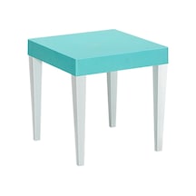 Junior Kare Ergonomik Konforlu Anaokulu Kreş Çocuk Masası - Turku Turkuaz