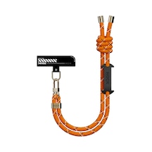 Wrist Strap El Askı İpi+contag Tutucu Aparat Tüm Cihazlarla Uyumlu Turuncu