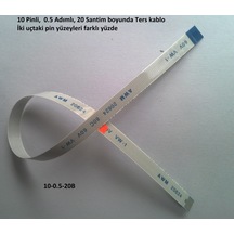 Hometech 14X Touchpad Flex Kablosu 10 Pin 20 Cm 10 0.5 20B