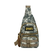 Dağcılık Göğüs Çantası - Çok Cepli, Hafif Ve Dayanıklı Açık Gri Açık Gri