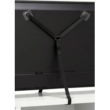 Tr Vidasız Montajsız Kendinden Yapışkanlı Lcd Tv Kemeri Çoçuk Y Tipi Deprem Koruma Güvenlik Askısı