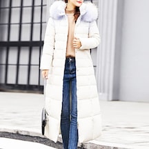 Barbora Günlük Kışlık Tam Boy Şişme Kadın Mont Bt180Beyaz Barbora Günlük Kışlık Tam Boy Şişme Kadın Mont Bt180Beyaz