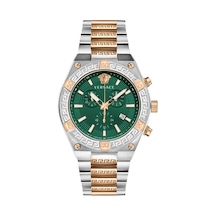 Versace Quartz Erkek Kol Saati Vrscveso01324 Altın - Mavi