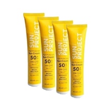 Görkito The Sun Project Yüksek Korumalı Hibrit Güneş Kremi 50+ Spf 40 Ml 4 Paketi