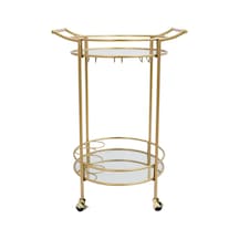 Leala Gold Metal&cam Servis Arabası